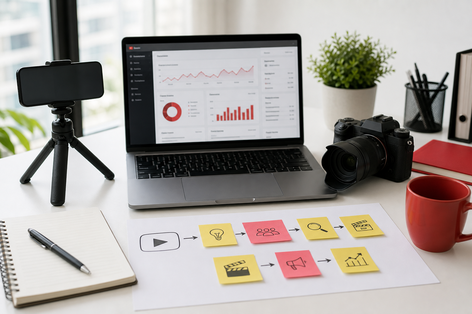 【企業向け】YouTubeの始め方完全ガイド｜7ステップと内製・外注の判断軸