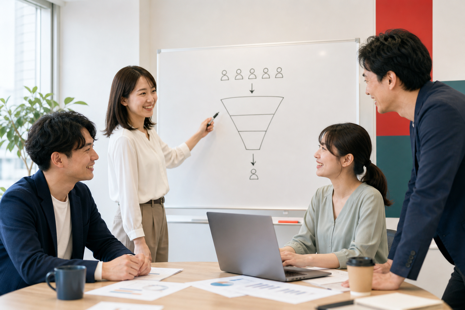 広告に頼らずリード獲得で収益化する販売動線を設計するチーム