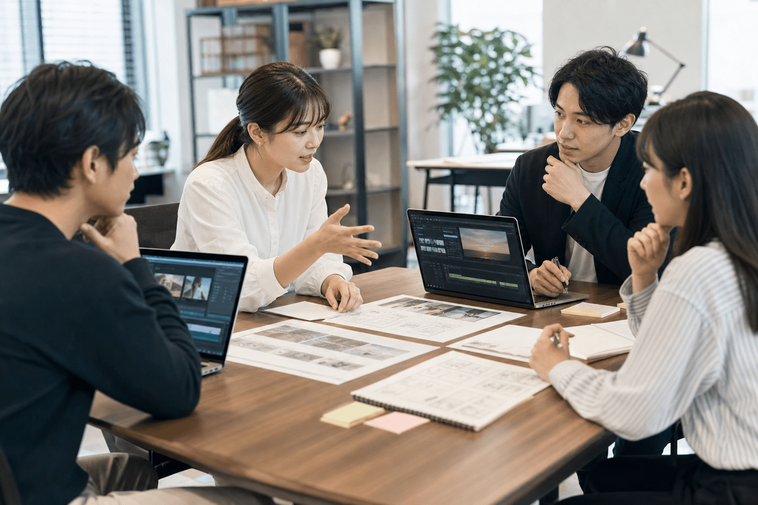動画マーケティング会社とは|制作会社との違いをイメージした画像