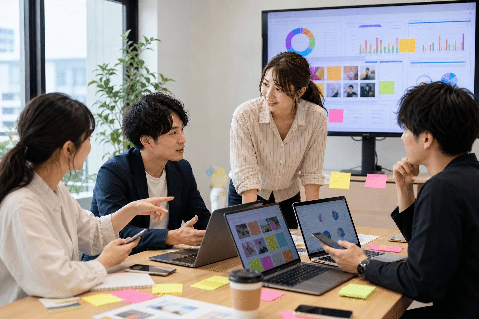 採用SNS運用代行とは｜一般的なSNS運用代行との違いをイメージした画像