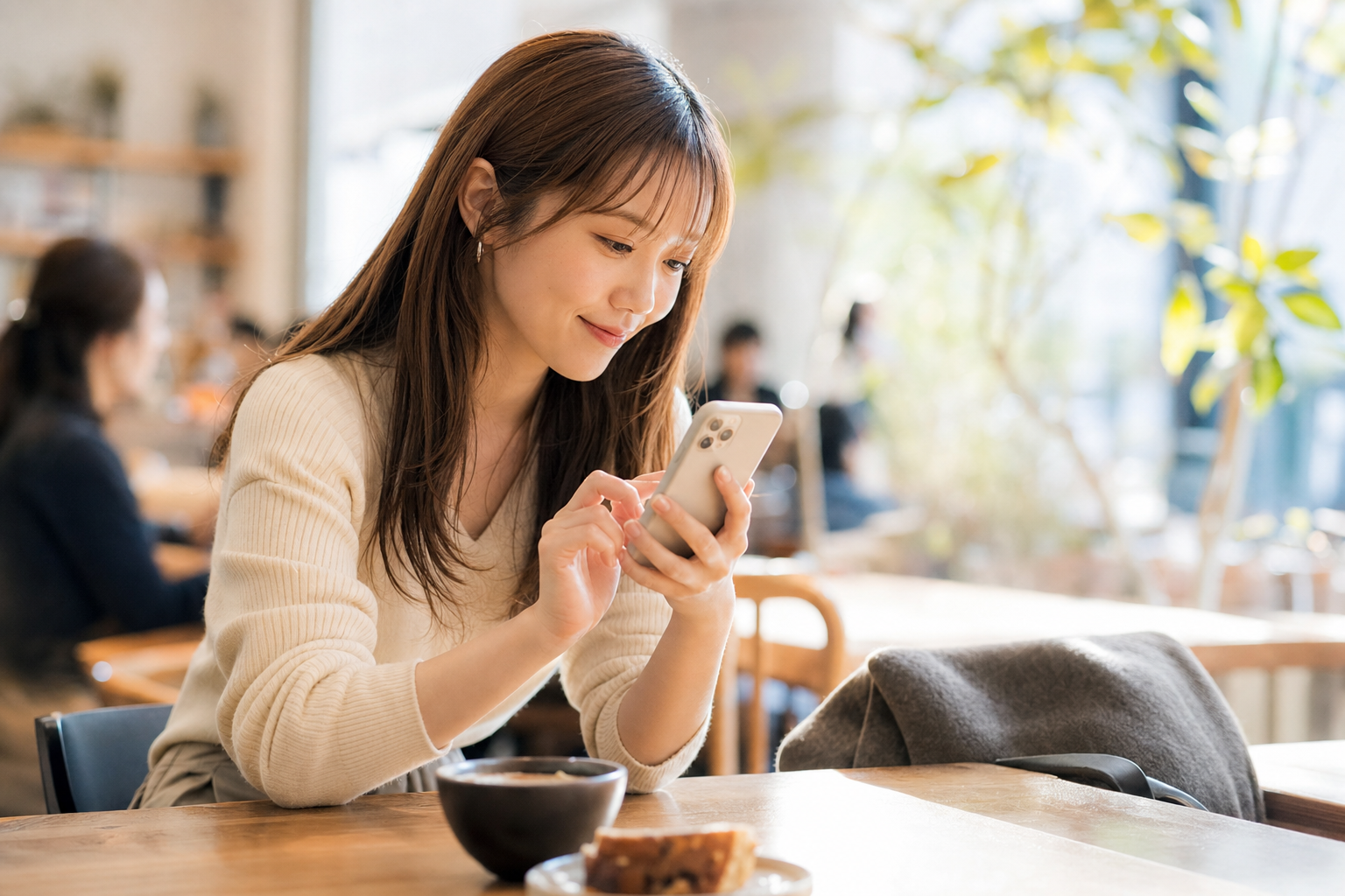 Instagramで商品を発見する生活者のイメージ