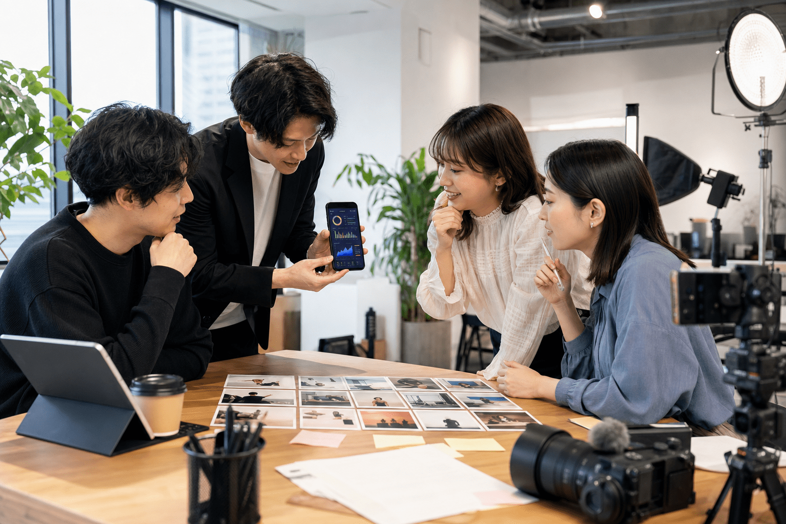 TikTok運用代行とは|何を外注できるのかをイメージした画像