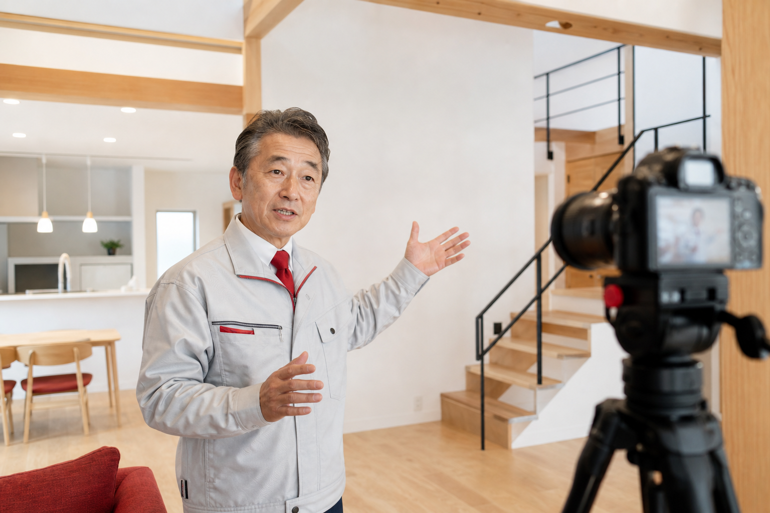 職人社長が家づくりの知識を発信するYouTubeチャンネルのイメージ