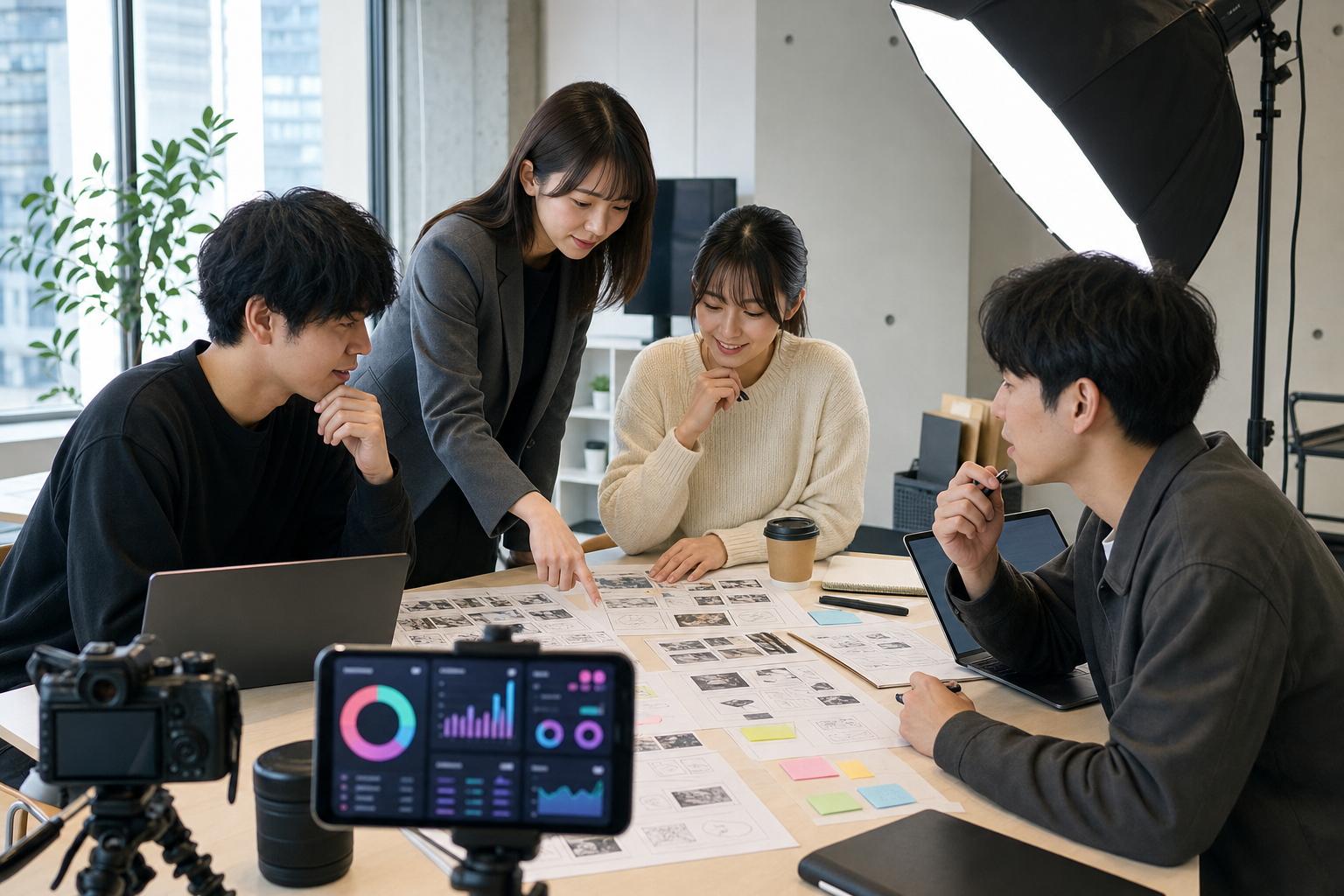 なぜTikTokは投稿時間で再生数が変わるのかをイメージした画像