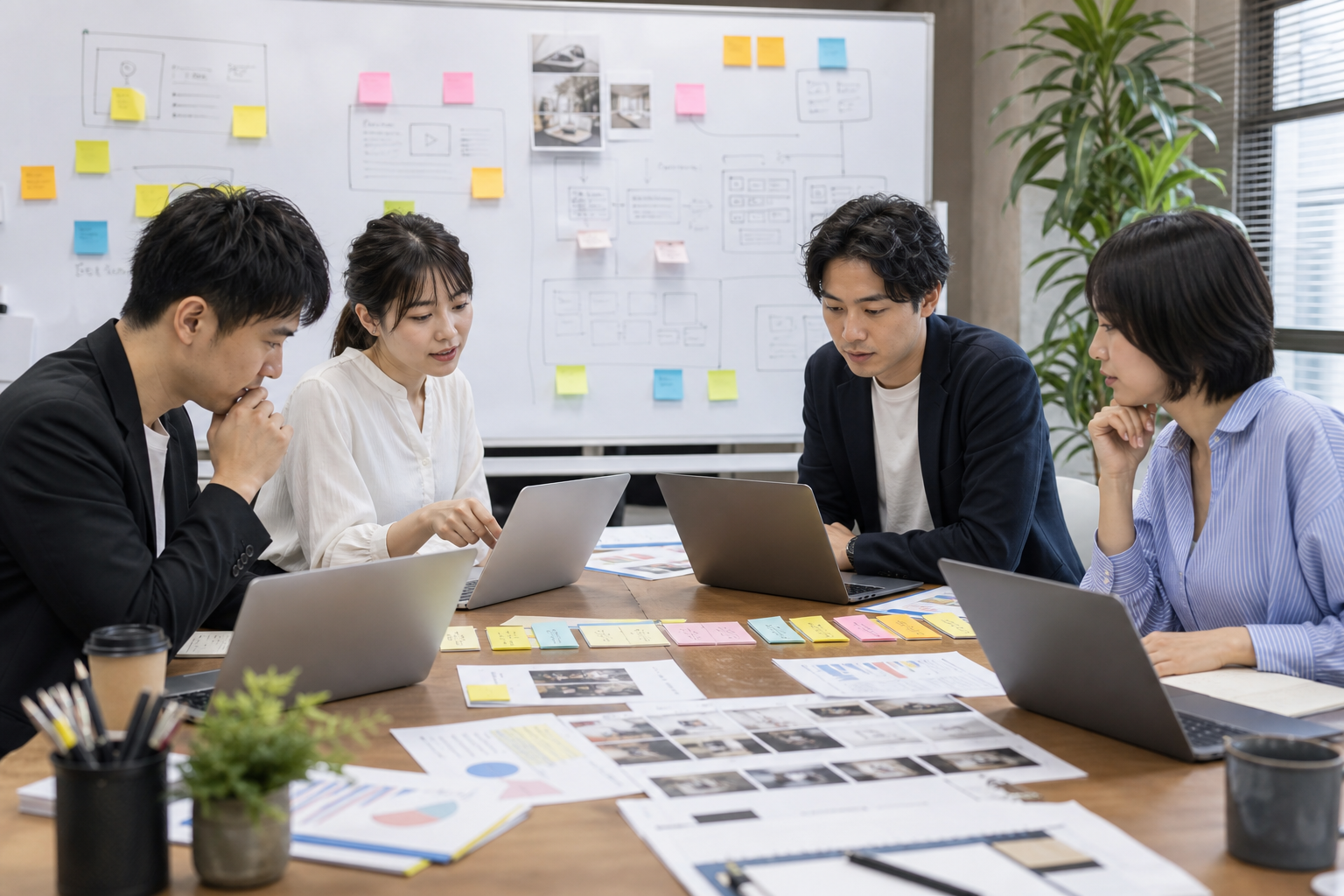 コンテンツマップ作成の全体像(5ステップ)をイメージした画像