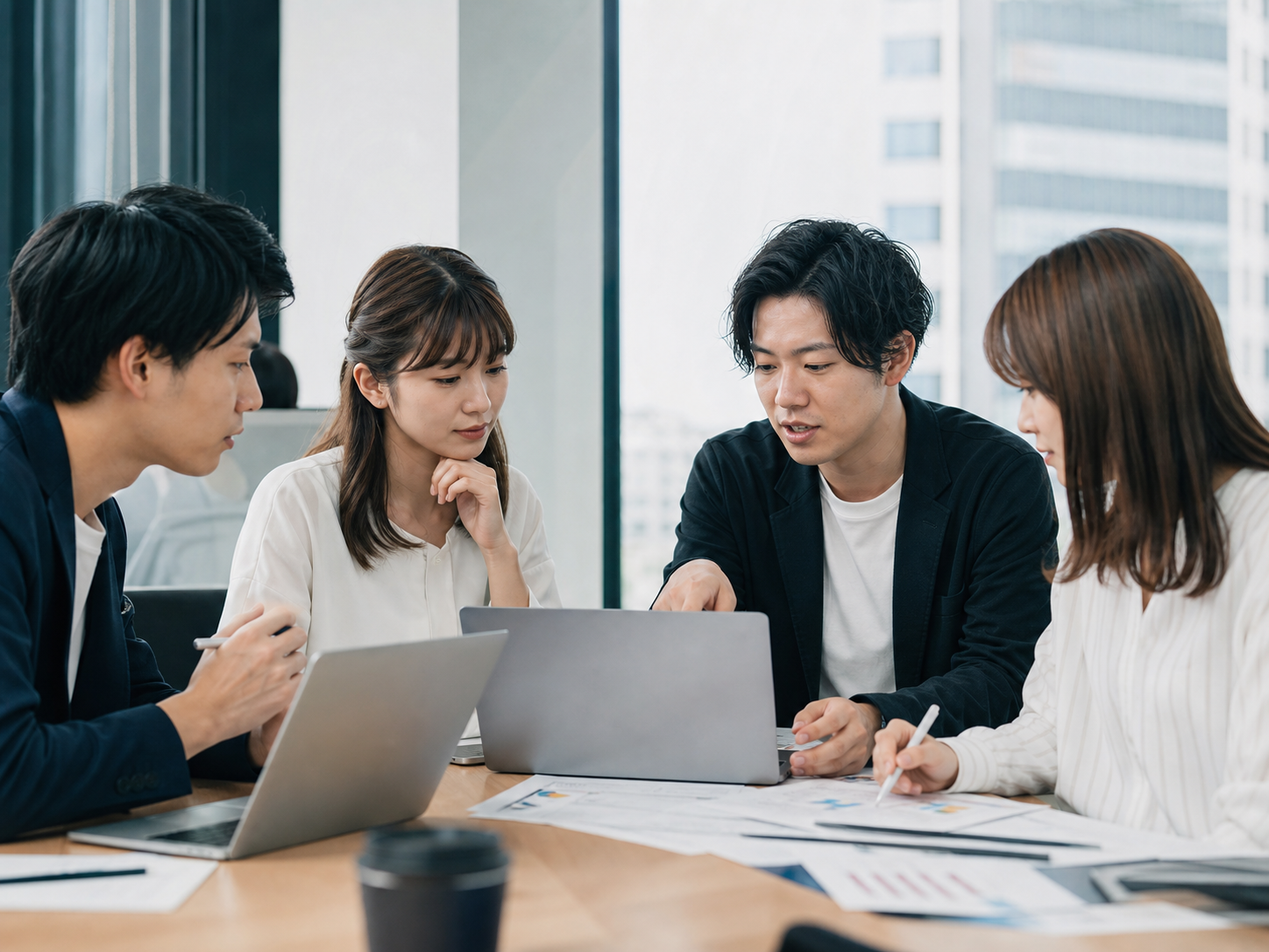 会話型検索対策とVSEOはどう違うのかをイメージした画像