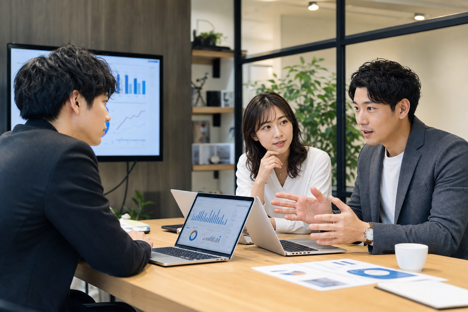 企業担当者がまず見るべき7つの指標をイメージした画像