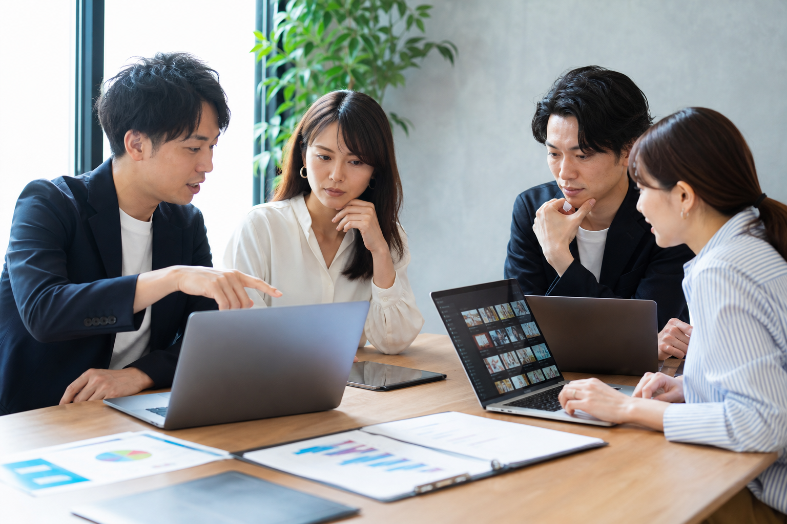 候補者に選ばれる採用動画の4つの型をイメージした画像