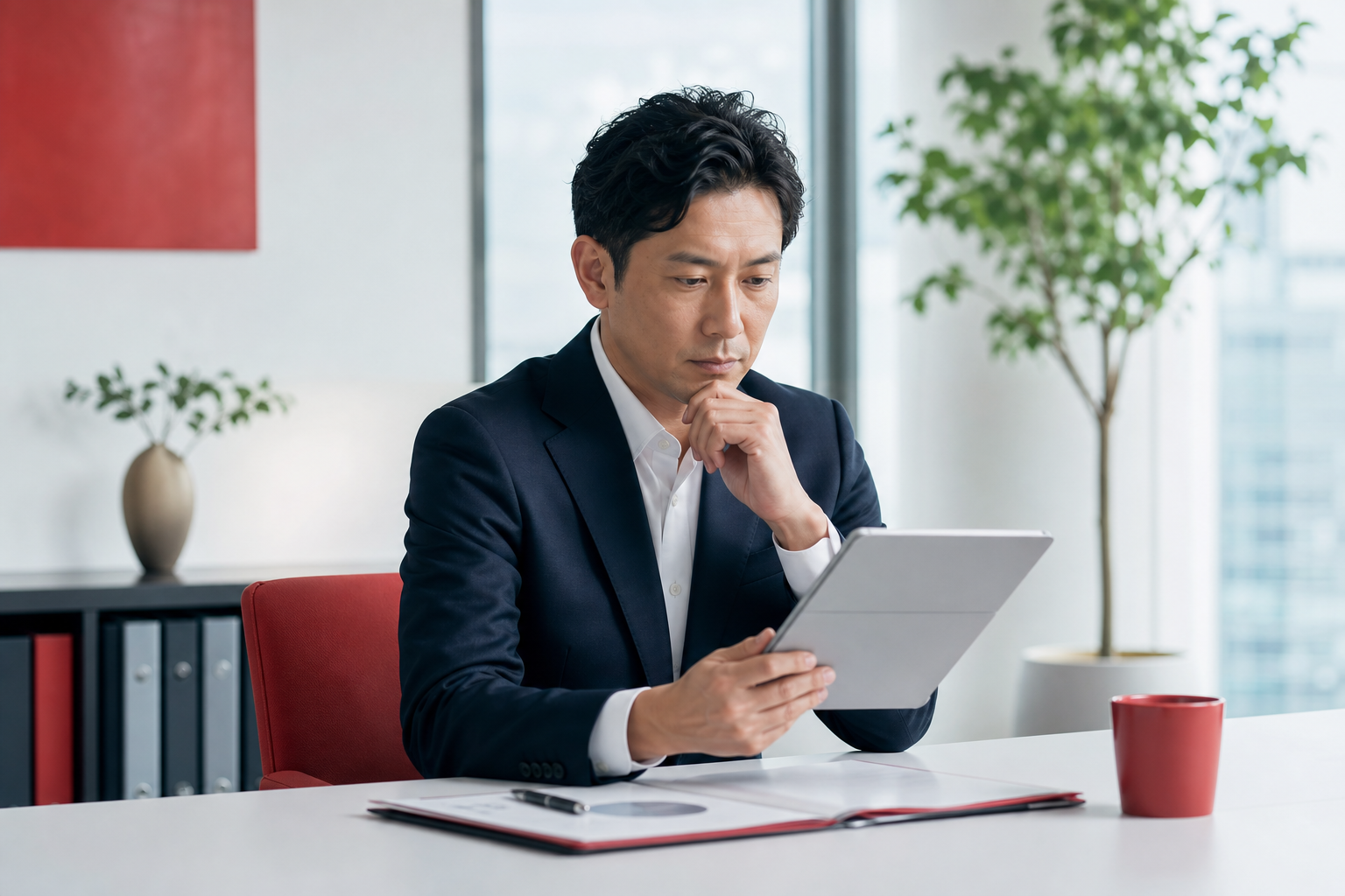 失敗しないYouTubeコンサル会社の選び方をチェックする様子