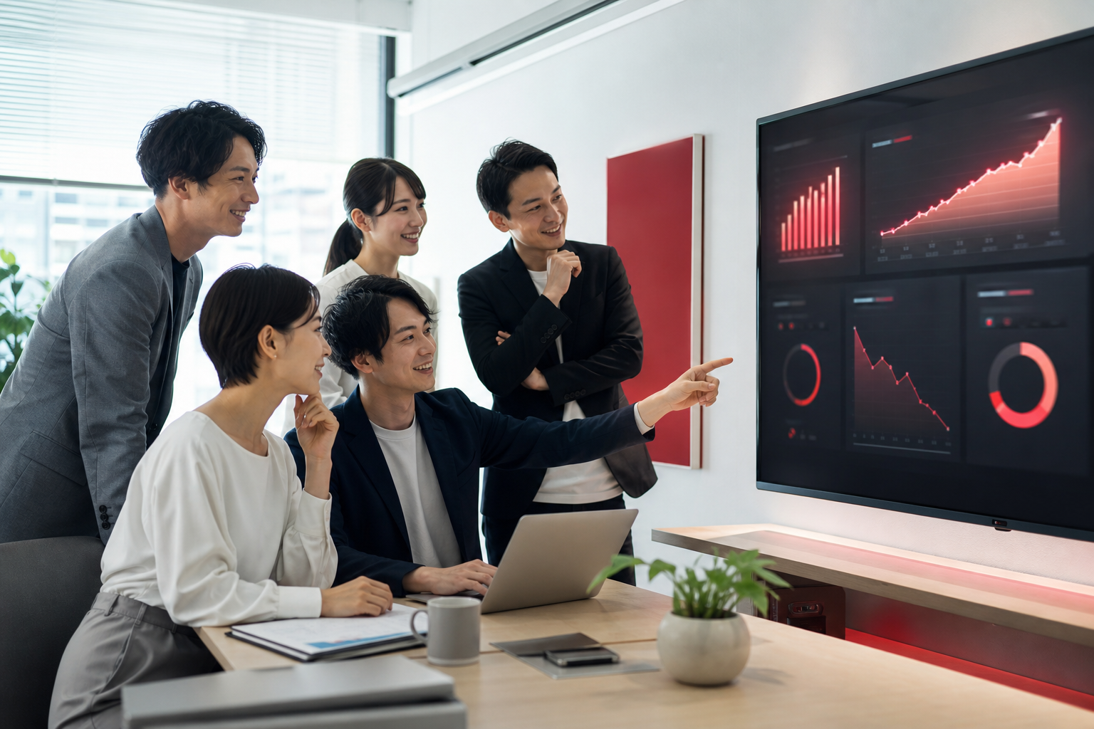 YouTubeの再生数を問い合わせなどの事業成果に接続した設計のイメージ