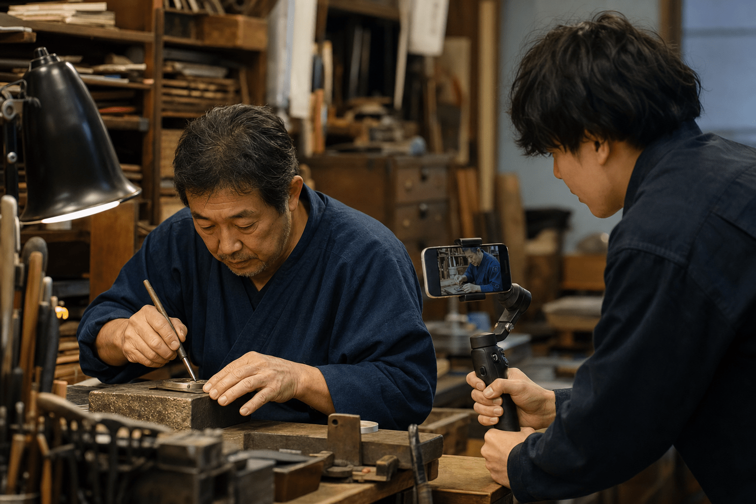 職人の現場を撮影して一次情報を発信する日本企業の取り組み